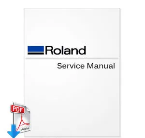 ROLAND VersaCAMM VP-540 Service Manual